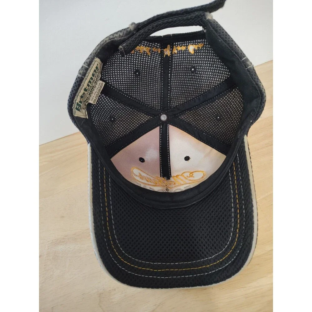Mathews Solocam Archery Strapback Black Embroidered Hunting Hat Cap Bow 6 Panel
